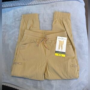 Eddie Bauer Youth Convertible Jogger /Shorts - Tan